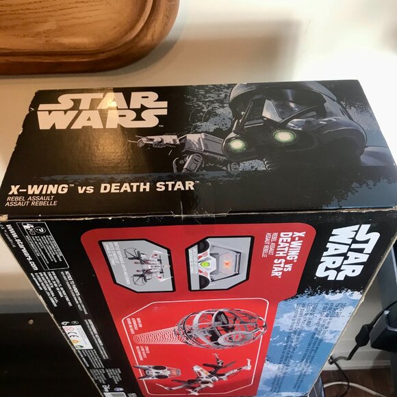 Star Wars Air Hogs X-Wing Vs Death Star Game Toy Disney New Sealed - Picture 6 of 6